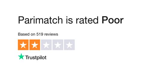 Read Customer Service Reviews of parimatch.com .